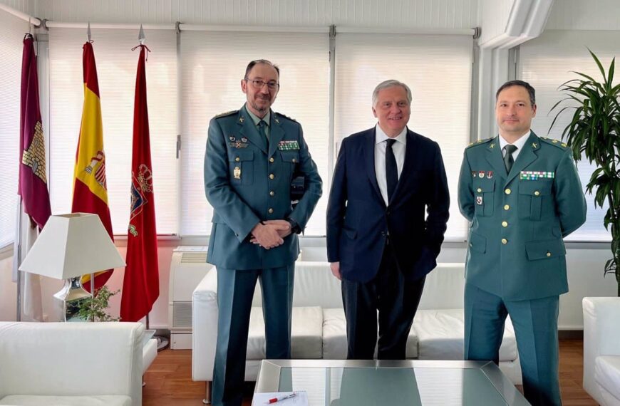 Encuentros Periódicos Entre el Alcalde de Ciudad Real y el Nuevo Jefe de la Comandancia de la Guardia Civil Aseguran Colaboración Continua