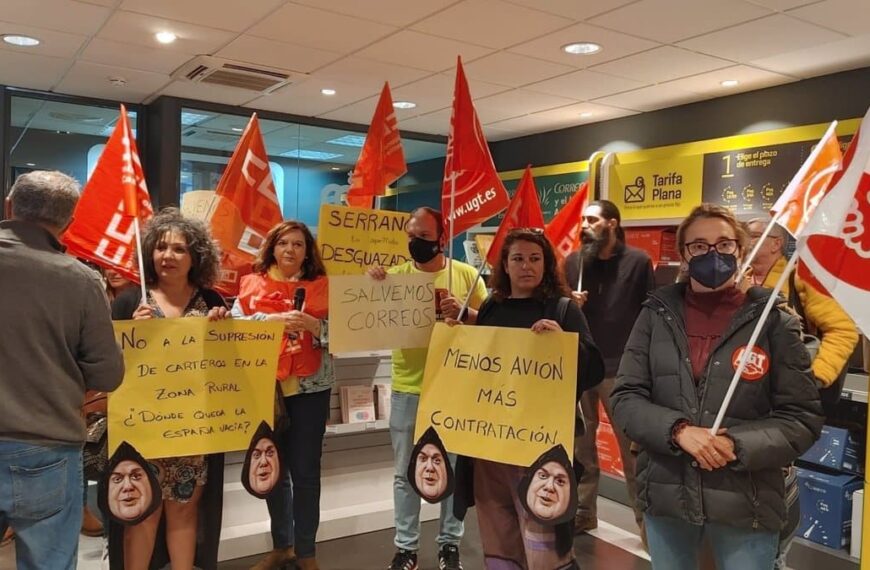 UGT Castilla-La Mancha denuncia contratos de «semi-esclavitud» con salarios miserables de 400 euros en Correos