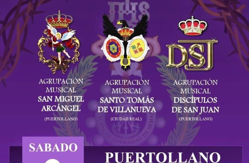 El Primer Concierto de Cuaresma contará con las notables actuaciones de San Miguel Arcángel, Discípulos de San Juan y Santo Tomás