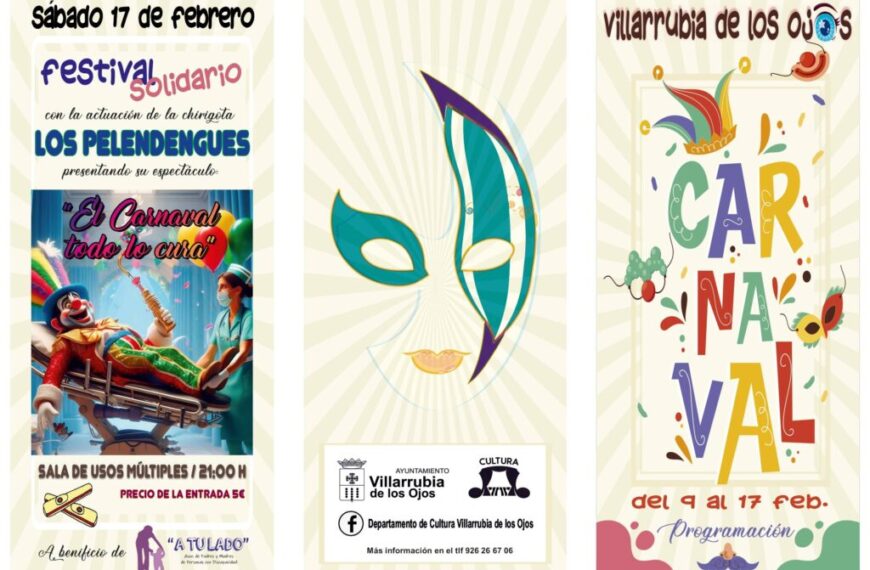 Programación Carnaval de Villarrubia de los Ojos