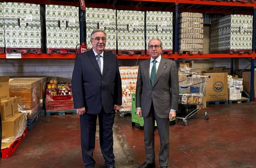 El Banco de Alimentos de Ciudad Real recibe ayuda de la Fundación Globalcaja para adquirir unos 3.000 kilos de productos básicos