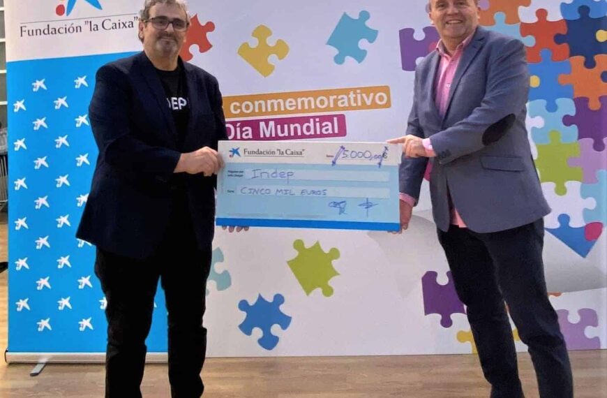 INDEPF recibe apoyo de la fundación “La Caixa” para la integración de personas con enfermedades poco frecuentes