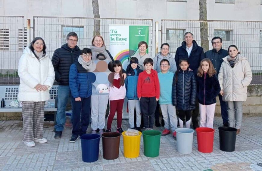 El CEIP ‘San Agustín’ de Villahermosa participa en el programa ‘Tú eres la llave’ para sensibilizar sobre una mejor gestión de los residuos