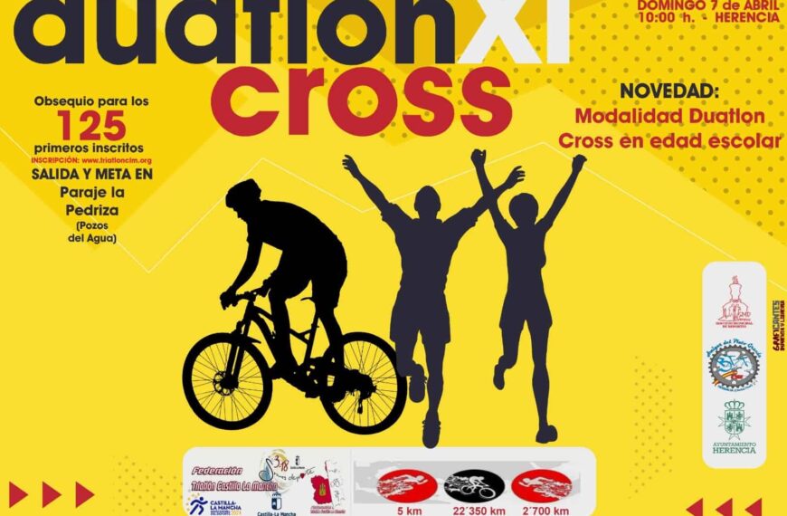 ¡Vuelve el XI Duatlón-Cross a Herencia con novedades para todas las edades!