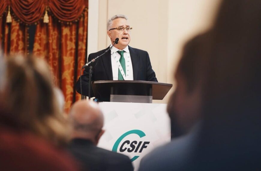 Lorenzo Domínguez Asume Presidencia de CSIF Castilla-La Mancha con Amplio Apoyo del 93%