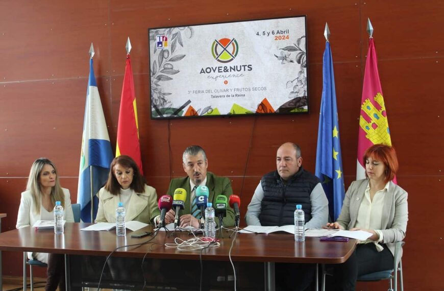 Talavera se prepara para “AOVE & NUTS”, el mayor punto de encuentro del sector del olivar y los frutos secos