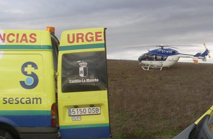 Trágico accidente en Fuencaliente: Pierde la vida un conductor de 59 años al salirse de la carretera en Ciudad Real
