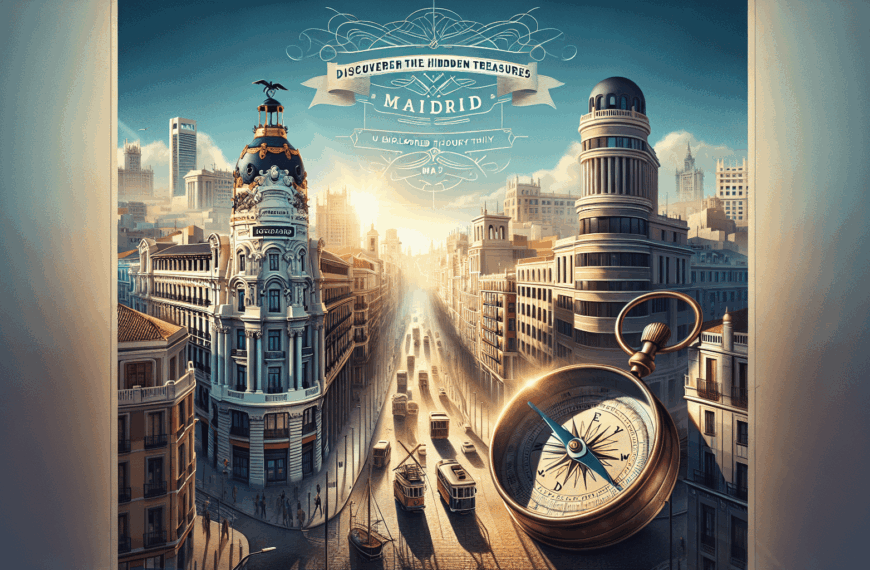Exploración Única: Sumérgete en los Tesoros Escondidos de Madrid Este 15 de Mayo
