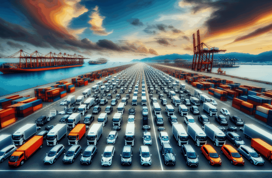 China despliega su potencia industrial en Ferrol con el arribo masivo de 8.000 vehículos eléctricos