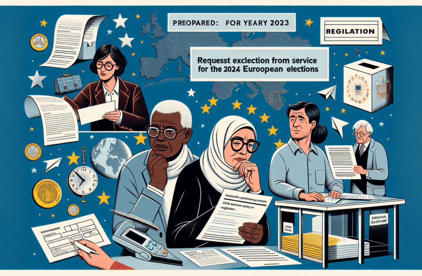 Manual 2023 para la Exención del Servicio en Mesas Electorales: Preparándose para las Elecciones Europeas 2024