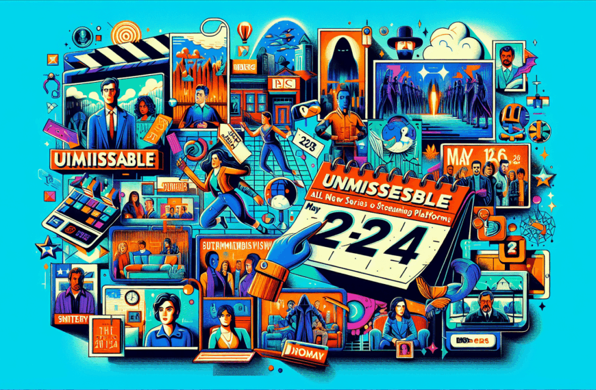 Estrenos Imperdibles: Todas las Nuevas Series en las Plataformas de Streaming (20-26 de Mayo de 2024)