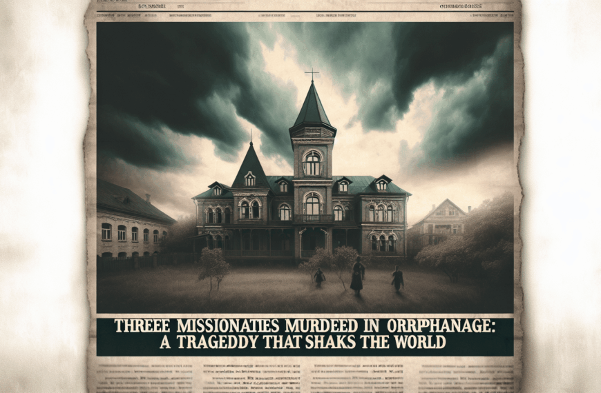 Tres Misioneros Asesinados en Orfanato: Una Tragedia que Conmociona al Mundo