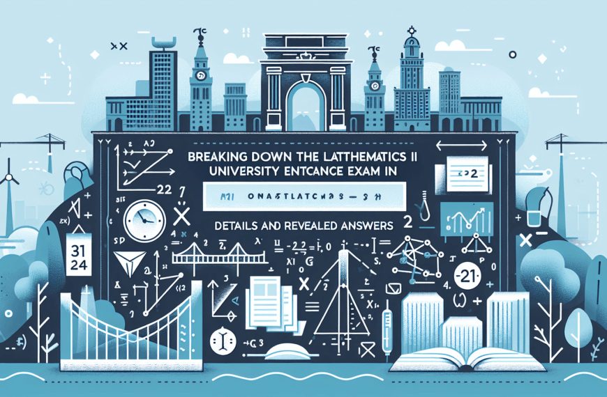 Análisis Completo del Último Examen de Matemáticas II de Selectividad en Madrid: Desvelamos Claves y Soluciones
