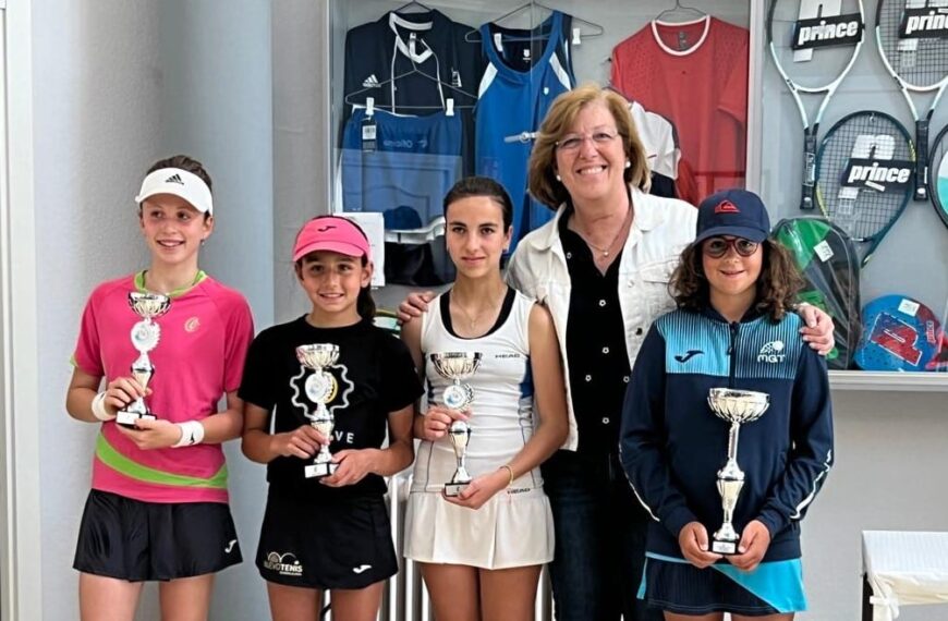 La Delegada de Agricultura Valora la “Gran Cantera” Deportiva de Castilla-La Mancha en Campeonato Regional de Tenis Alevín
