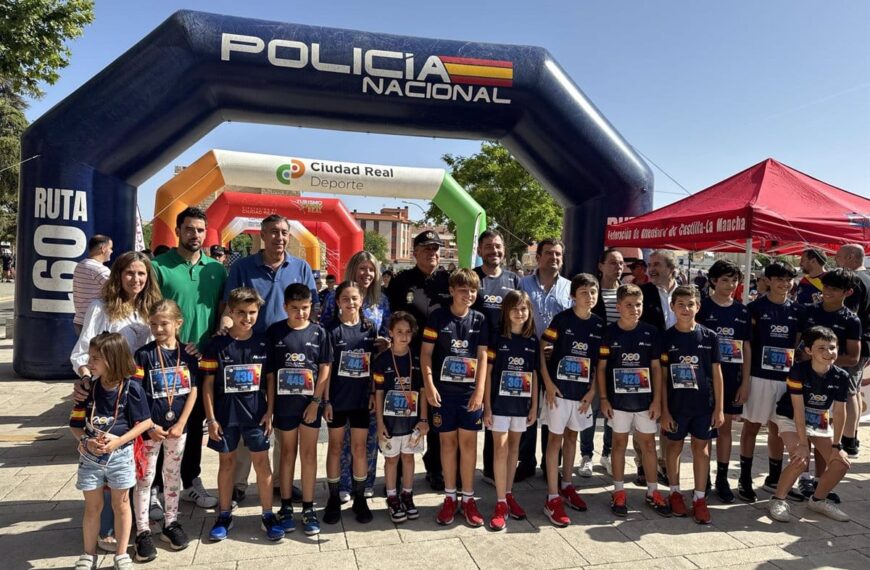 Centenares Participan en la Décima Edición de la ‘Ruta 091’ de la Policía Nacional en Ciudad Real