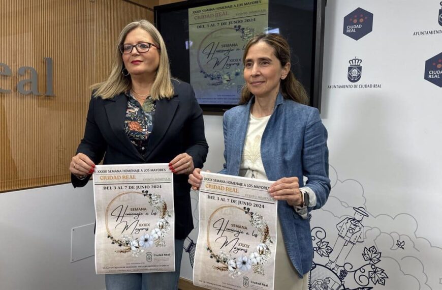 Ciudad Real Conmemora la 39ª Semana de Tributo a los Mayores del 3 al 7 de Junio