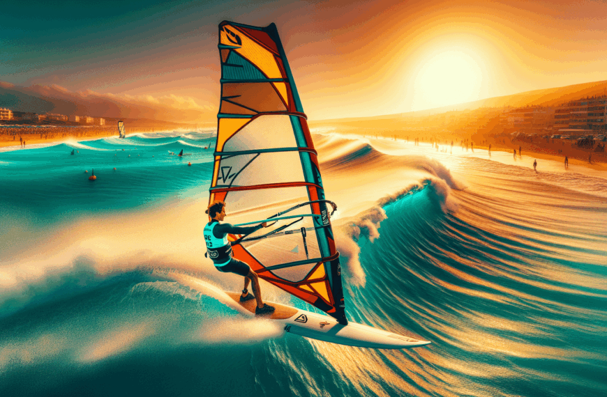 Eduardo Navarro alcanza el podio en la Copa de España de Windsurf