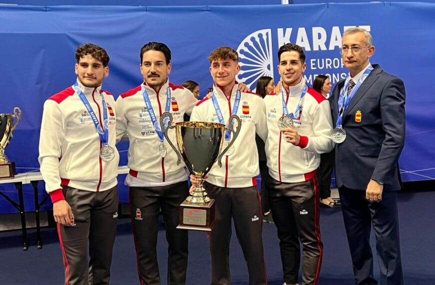 Subcampeones: El Equipo Masculino de Kata de España se alza con la Medalla de Plata en el Europeo de Kárate