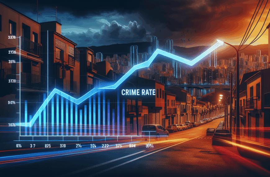 Aumento de la Criminalidad en España durante el Primer Trimestre de 2024