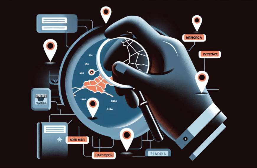 Detención en Menorca: Dos individuos arrestados por descargar más de 25.000 archivos de contenido ilegal