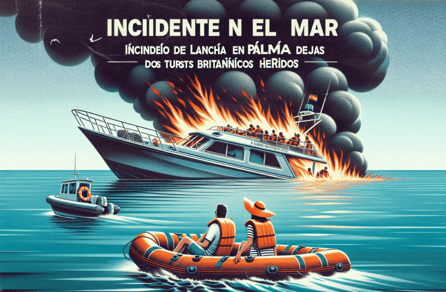 Incendio en embarcación en Palma resulta en dos turistas británicos lesionados