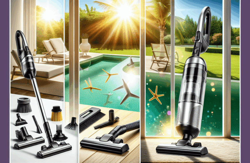 Aspiradores Escoba: Tu Aliado Ideal para una Casa Impecable Durante el Verano y Todo el Año
