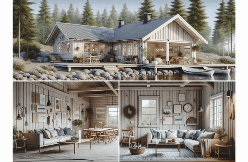 Retiro Escandinavo: Casa de Vacaciones Costera al Sureste de Estocolmo