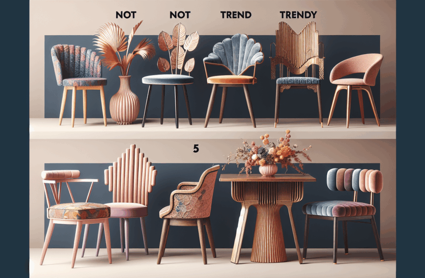 Las Mejores y Peores Tendencias en Sillas de Comedor: Lo que Está In y Out