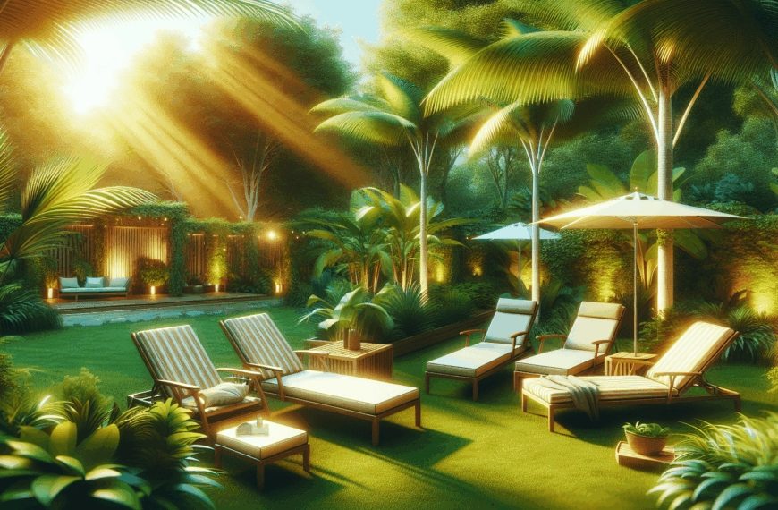 Transforma Tu Jardín en un Oasis de Confort con Estas 5 Tumbonas que Arrasan Este Verano