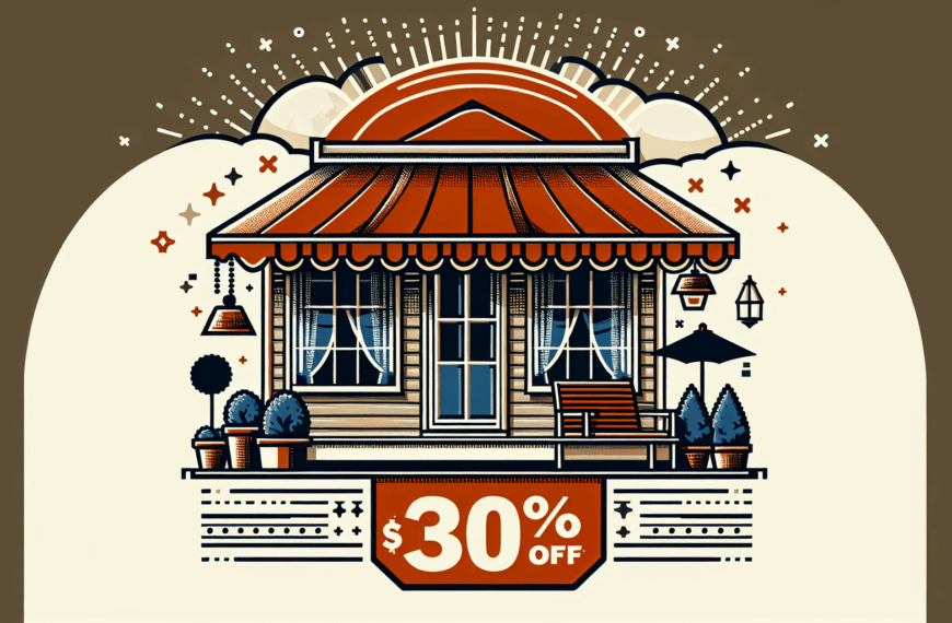 Aprovecha el Descuento del 30% en el Toldo Más Vendido de Leroy Merlin