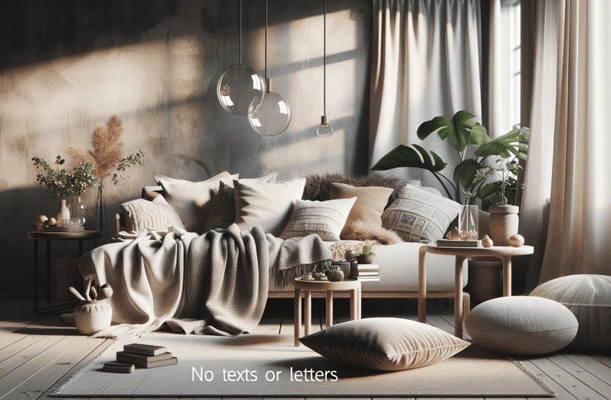 Transforma tu Hogar con la Calidez del Estilo Escandinavo: Textiles y Colores Elegantes