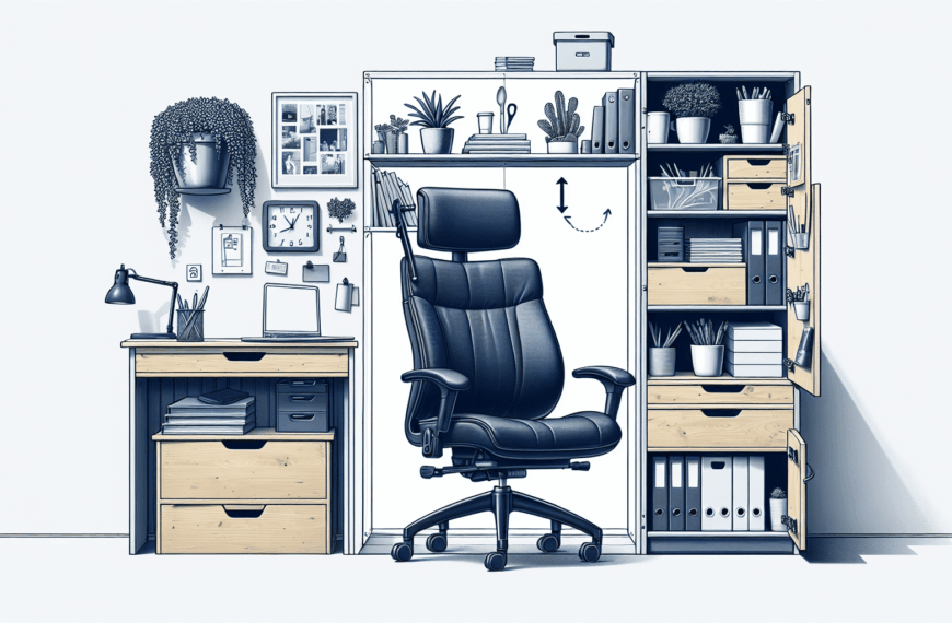 Transforma Tu Silla de Escritorio con la Solución Versátil de Ikea para Maximizar el Espacio en Casa