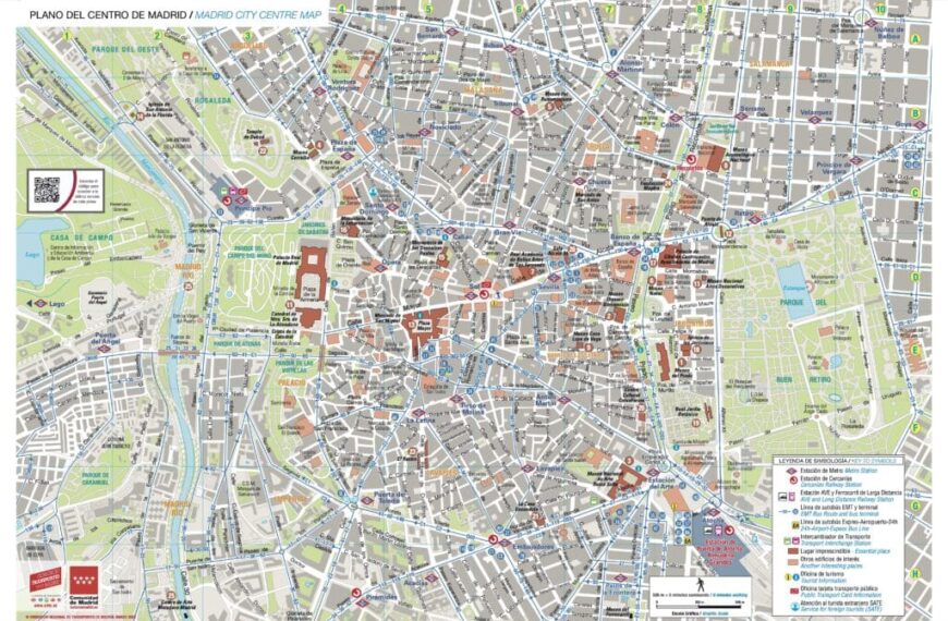 ¡Nuevo Mapa Urbano de Madrid Ya Disponible!