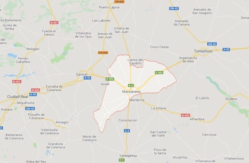 Nueve Heridos, Dos Graves, en Accidente de Furgoneta en la A-43 en Manzanares