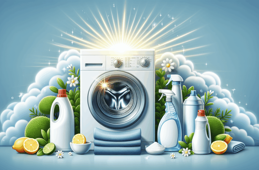 Trucos Efectivos para Mantener Tu Lavadora Limpia y Libre de Olores Desagradables