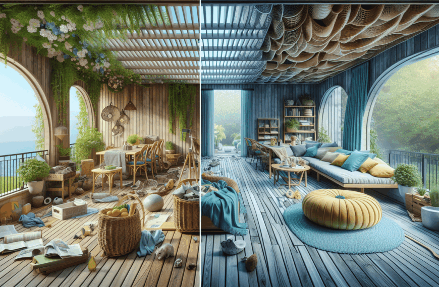 De Trastero a Terraza: Transformación Elegante y Económica Sin Obras