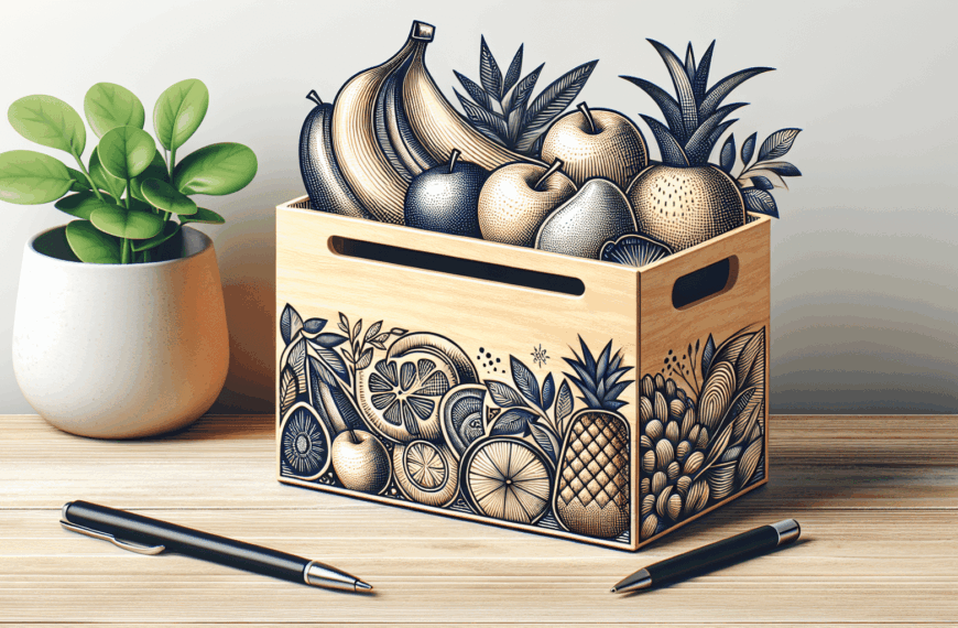 Caja Versátil: Ideal Como Frutero o Solución de Almacenaje para el Armario