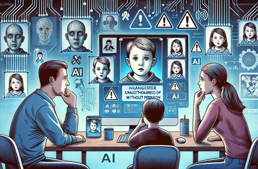 Polémica digital: Entrenamiento no autorizado de IA con fotos de menores