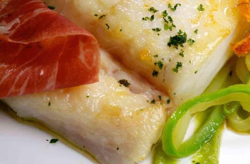 Merluza al Horno Rellena con Deliciosa Intensa Jamón Ibérico