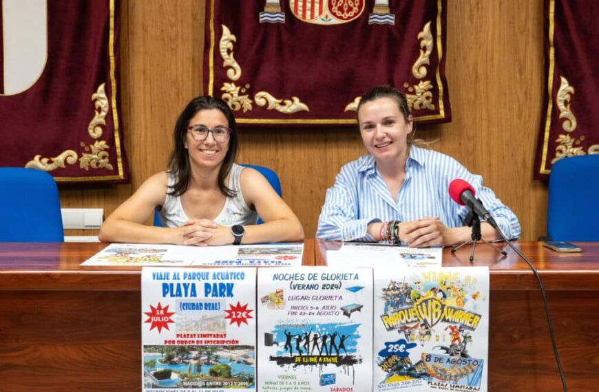 El Ayuntamiento presenta las actividades del programa estival del área de Juventud