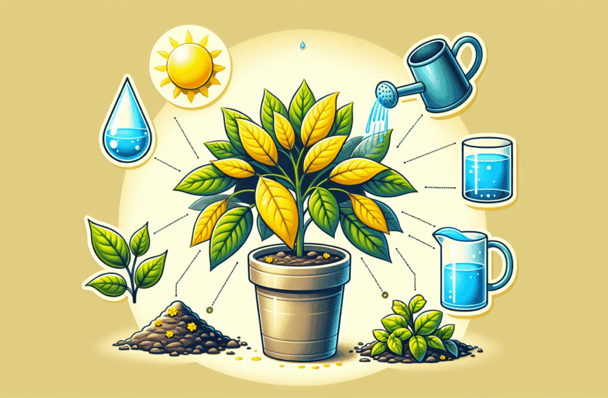 Causas Comunes del Amarillamiento de Hojas en tus Plantas y Cómo Solucionarlo