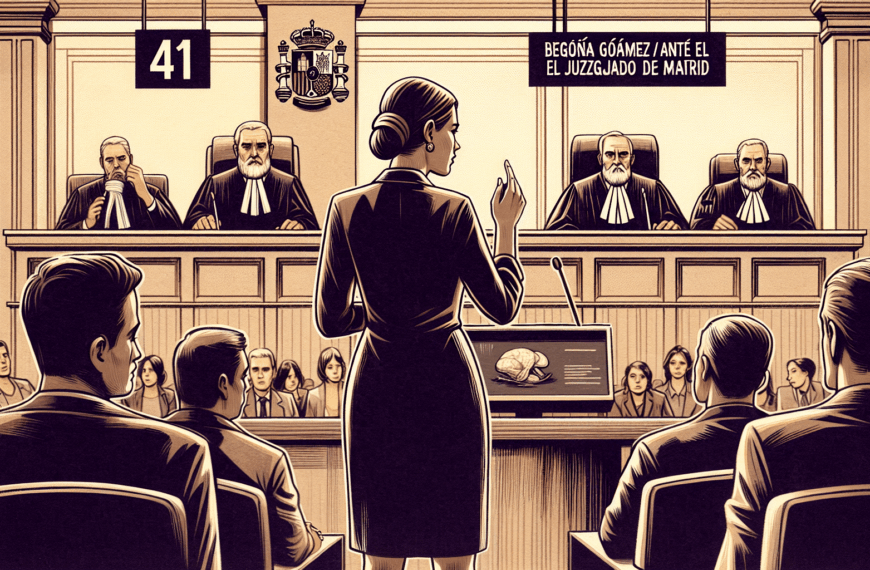 Begoña Gómez comparece ante el juez Peinado en el Juzgado 41 de Madrid