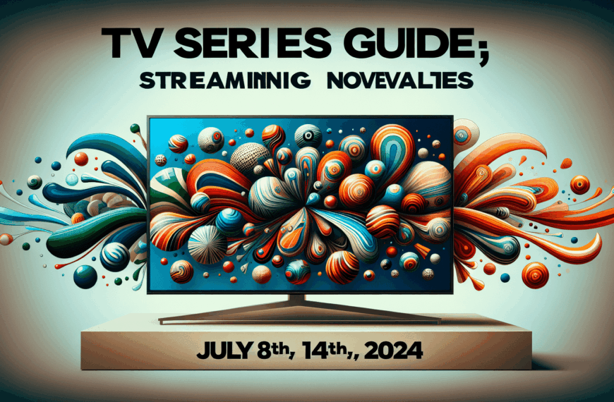 Guía de Series Premieres: Las Novedades en Streaming del 8 al 14 de Julio de 2024