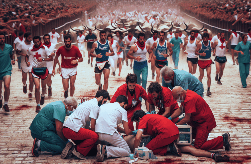 Corredor lesionado en Sanfermines recibe cirugía de emergencia