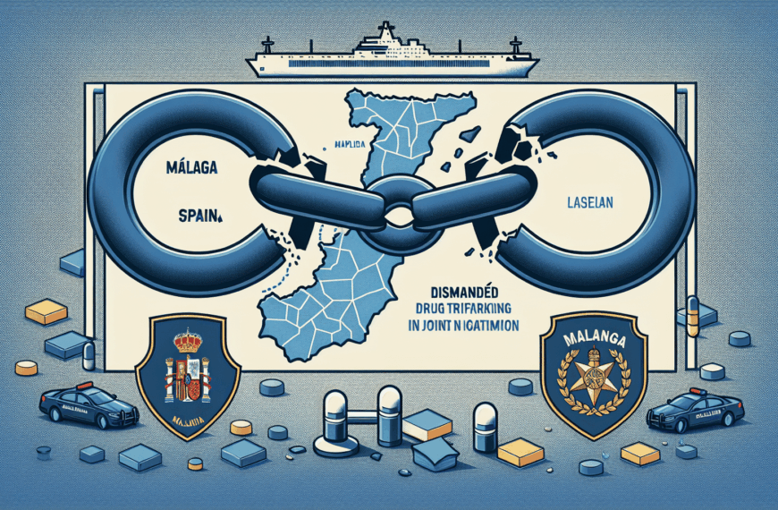 Desmantelan red de narcotráfico en Málaga en operativo conjunto con Países Bajos