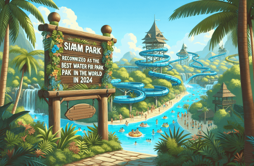 Siam Park: Galardonado como el Mejor Parque Acuático Mundial en 2024