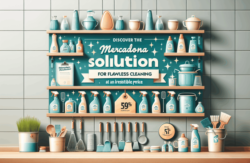 Descubre la Solución de Mercadona para una Limpieza Impecable a un Precio Irresistible