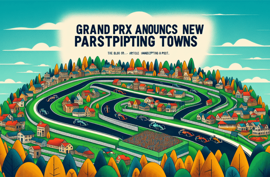 Grand Prix anuncia la inclusión de nuevos pueblos participantes