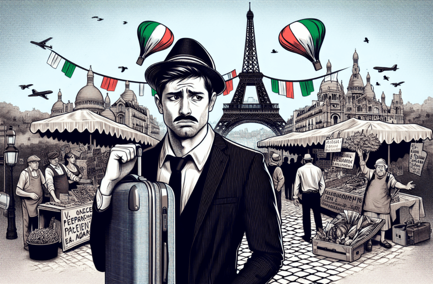 Exclusión en Acción: ‘Zazza, el Italiano’ Expulsado de la Zona Cero del Comercio Ilegal Parisino