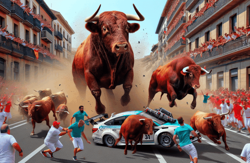 La Policía Expulsa a Speed del Encierro en San Fermín: Incidente Inesperado en una Emblemática Tradición